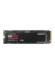 شاشة Samsung 980 PRO MZ-V8P2T0BW PCI-Express 4.0 M.2 SSD سعة 2 تيرابايت