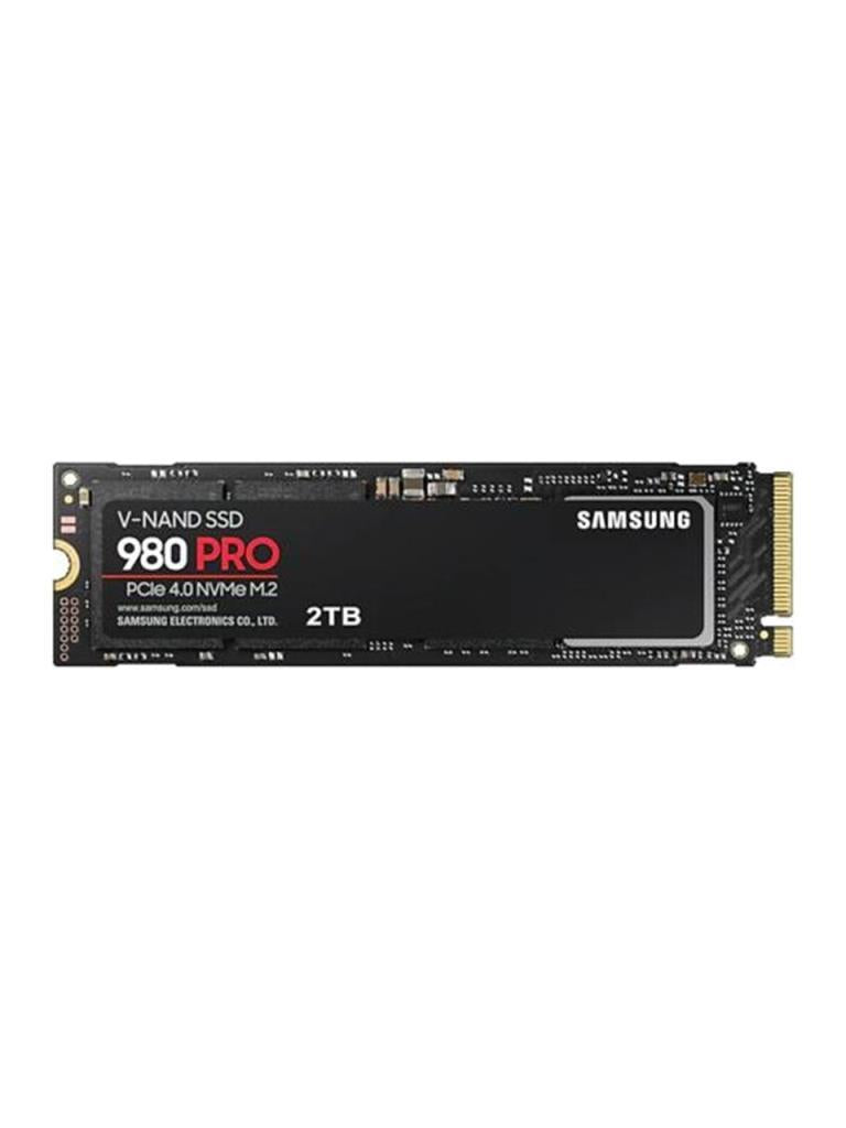 شاشة Samsung 980 PRO MZ-V8P2T0BW PCI-Express 4.0 M.2 SSD سعة 2 تيرابايت