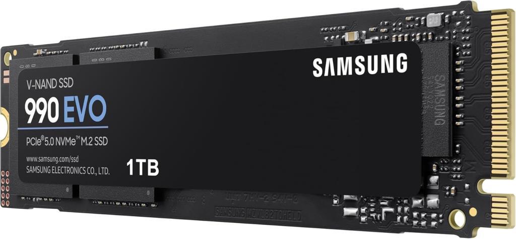 Samsung 990 Evo MZ-V9E1T0BW PCI-Express 5.0 1 TB M.2 SSD