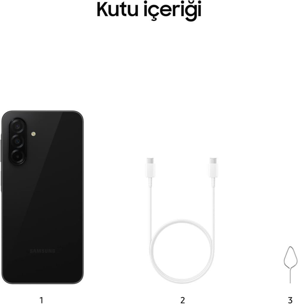 Samsung Galaxy A26 256 جيجابايت 8 جيجابايت أسود (بضمان سامسونج تركيا)