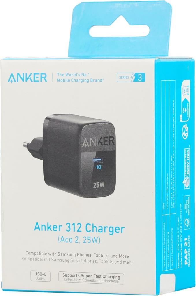 Anker 312 A2642 25 W Type-C Hızlı Şarj Adaptörü Teşhir
