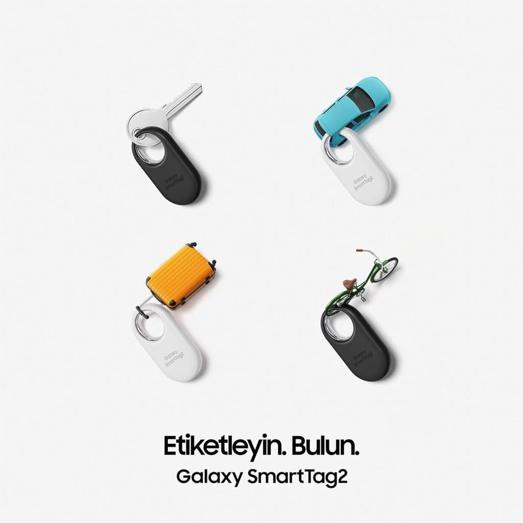 Samsung Galaxy SmartTag 2 EL-T5600 Beyaz Kablosuz Akıllı Tag Teşhir