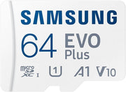 Samsung Evo Plus MB-MC64KA Class 10 UHS-I U1 A2 V10 64 GB Micro SD Kart - TEŞHİR