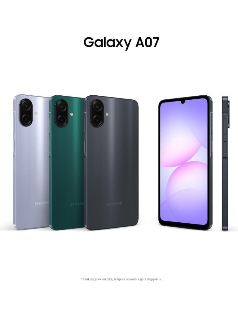 Samsung Galaxy A07 128 GB Yeşil - OUTLET