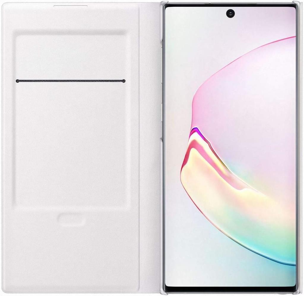 Samsung LED View Kapak EF-NN970 Galaxy Note 10 için, Beyaz Outlet