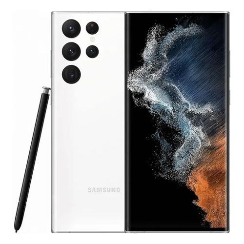 Yenilenmiş Samsung Galaxy S22 Ultra 128 GB Beyaz Cep Telefonu (1 Yıl Garantili) - C Kalite