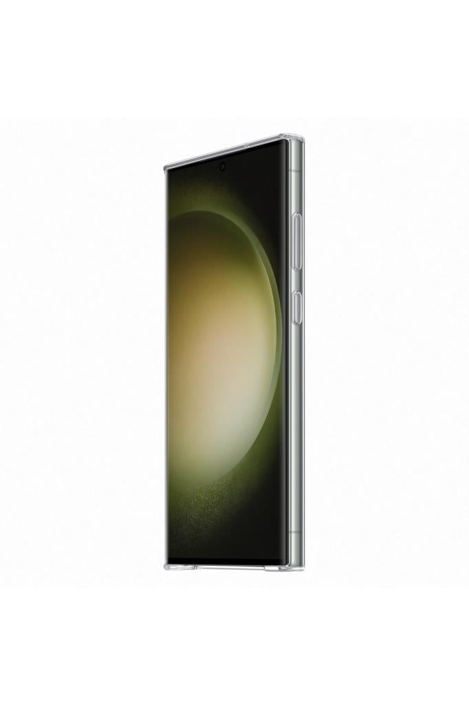 Samsung Galaxy S23 Ultra Silikon Kılıf - Şeffaf Teşhir