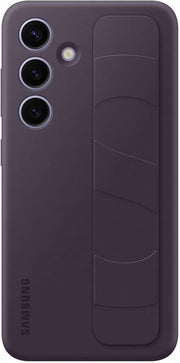 Samsung Galaxy S24 Ultra Standlı ve Kordonlu Kılıf, Koyu Eflatun