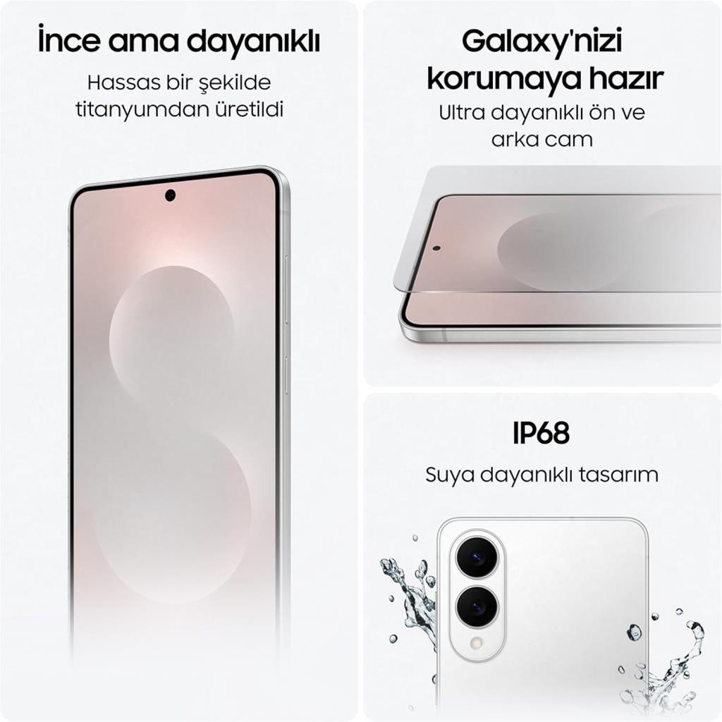 Samsung Galaxy S25 Edge 512 GB Titanyum Gece Siyahı (Samsung Türkiye Garantili)