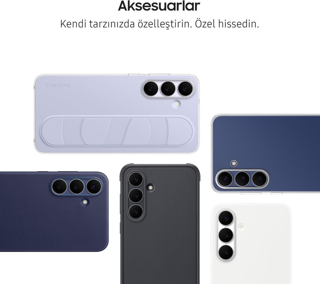 Samsung Galaxy S25 FE 256 GB Siyah (Samsung Türkiye Garantili)