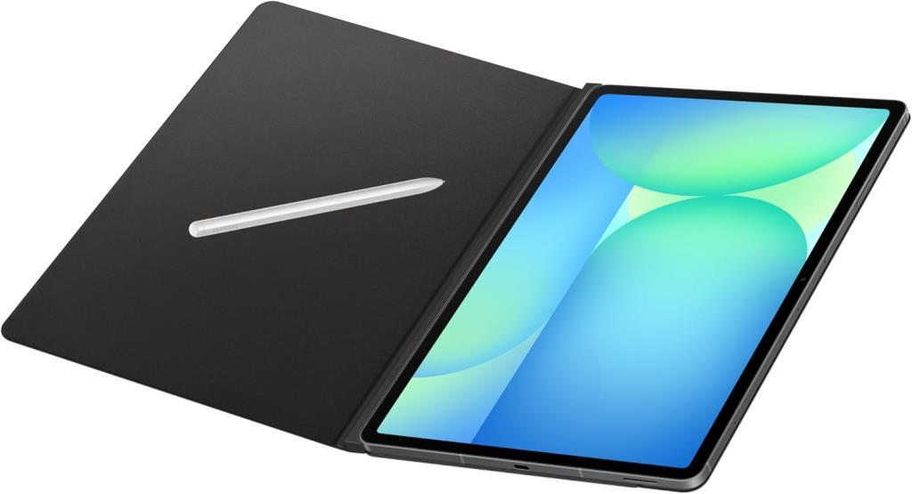 Samsung Galaxy Tab S10 FE+ Akıllı Kapaklı Kılıf, Siyah
