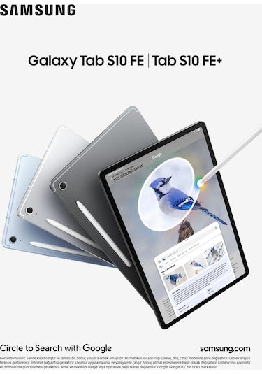 Samsung Galaxy Tab S10 FE SM-X520 Mavi 128 GB 10.9" Tablet