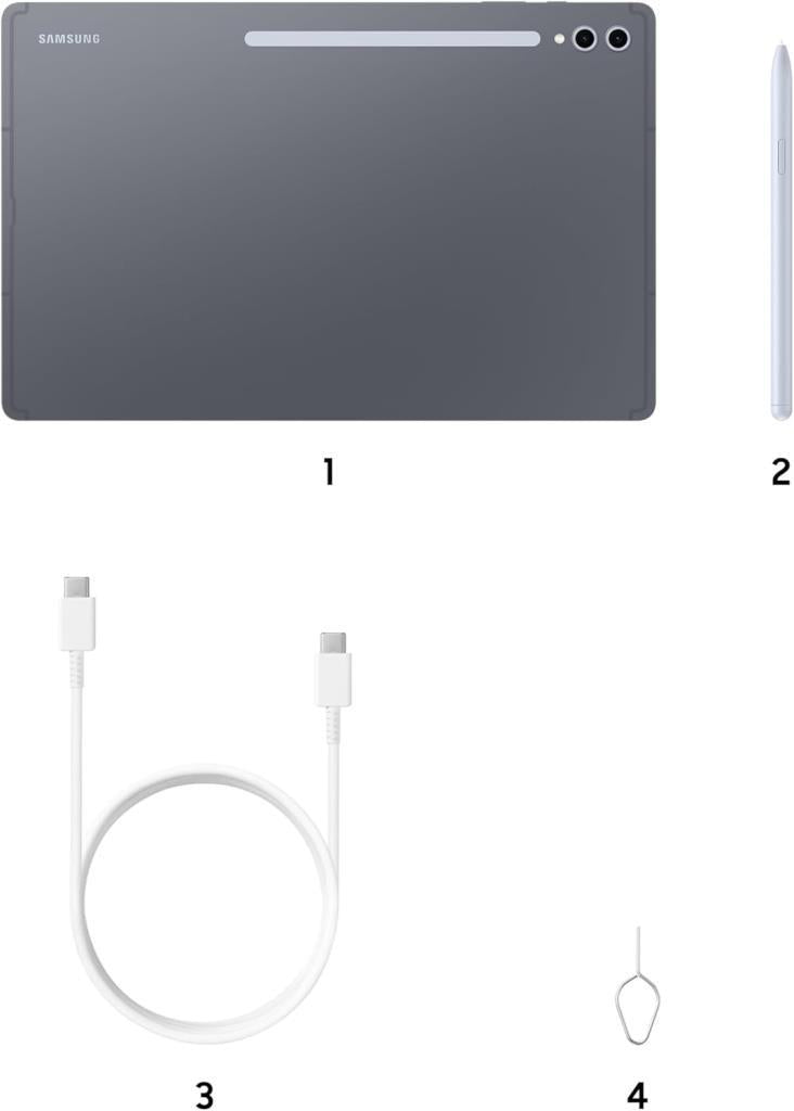 Samsung Galaxy Tab S10 Ultra SM-X920 Gri 512 GB 14.6" Tablet (Samsung Türkiye Garantili)