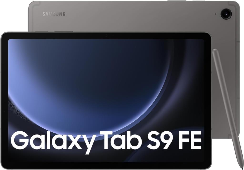 Samsung Galaxy Tab S9 FE SM-X510 Gri 128 GB 10.9" Tablet Outlet (Kutu Hasarlı)