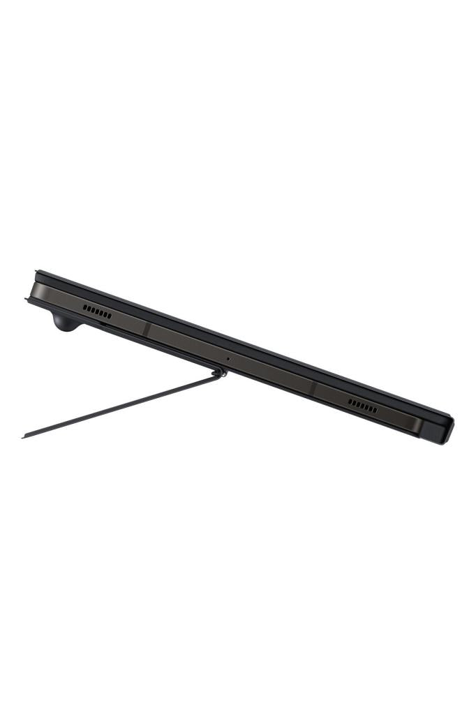 Samsung Galaxy Tab S9 / S9 Fe Mousepadli Klavyeli Kapaklı Kılıf - Siyah