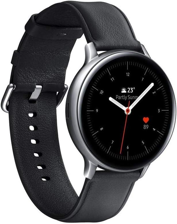 Samsung Galaxy Watch Active 2 44mm Paslanmaz Çelik Gümüş SM-R820NSSATUR Akıllı Saat - Teşhir
