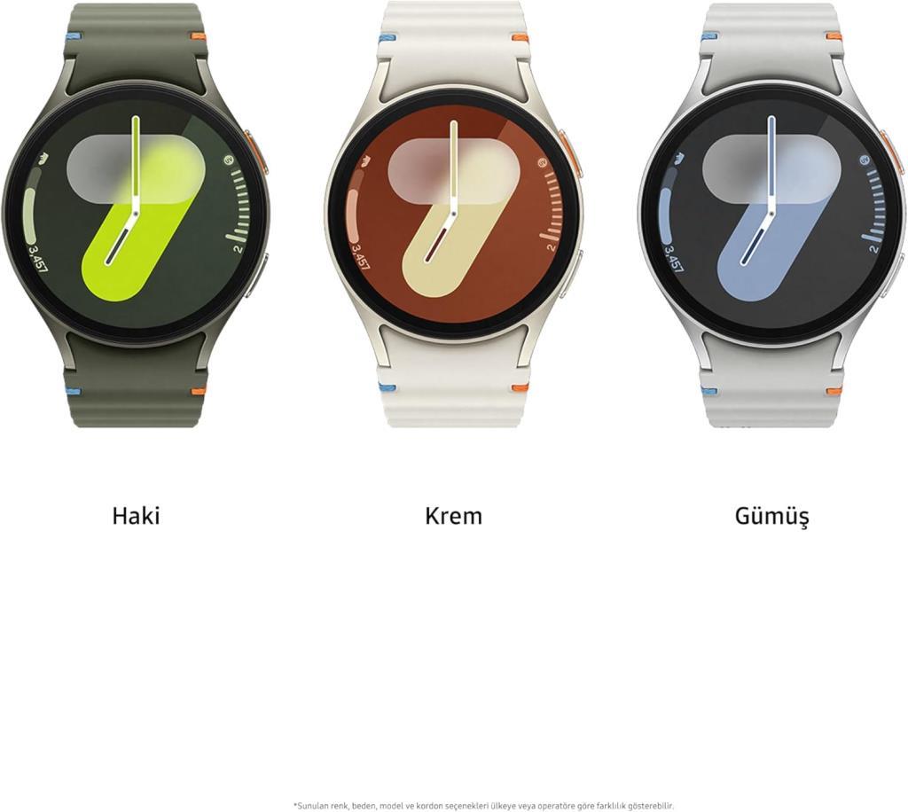 Samsung Galaxy Watch 7 40mm Krem Akıllı Saat Teşhir