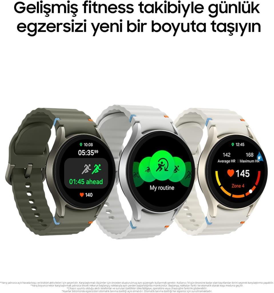 Samsung Galaxy Watch 7 40mm Krem Akıllı Saat Teşhir