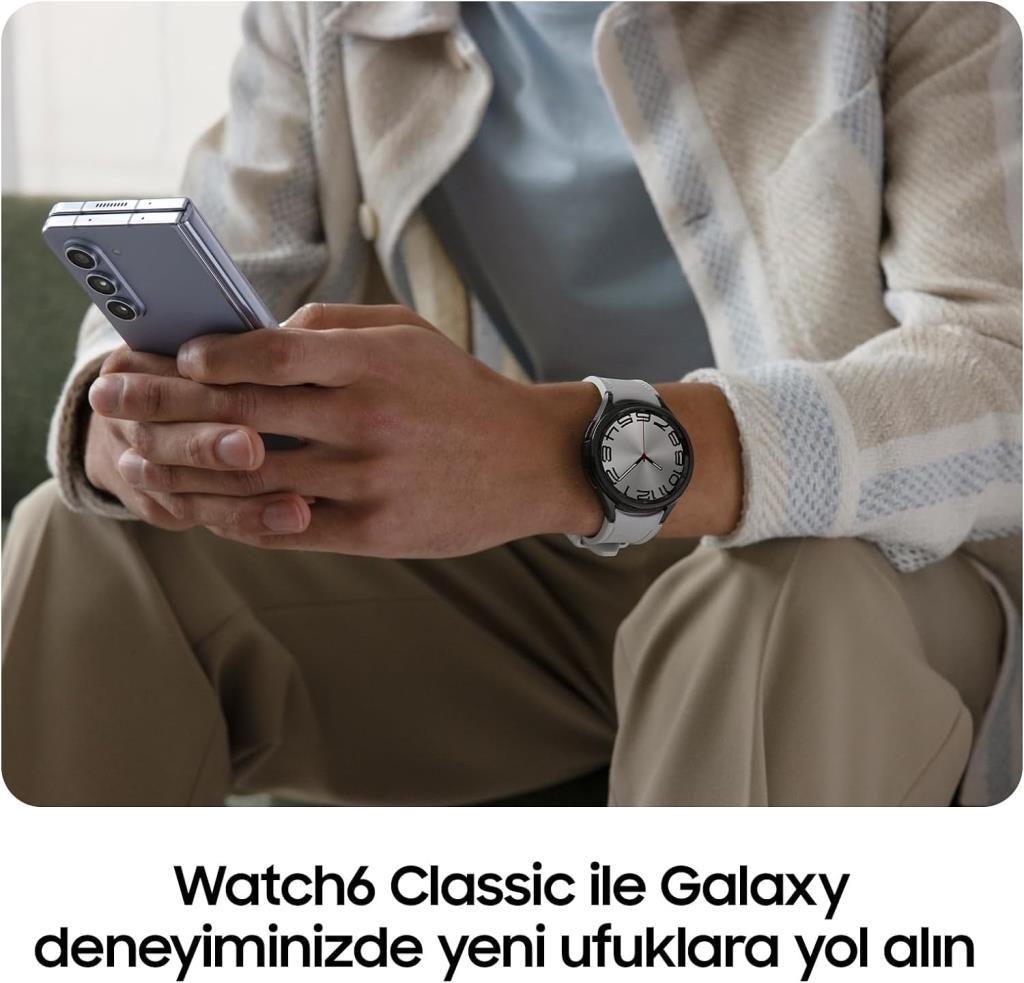 Samsung Galaxy Watch 6 Classic 47mm Gümüş Akıllı Saat