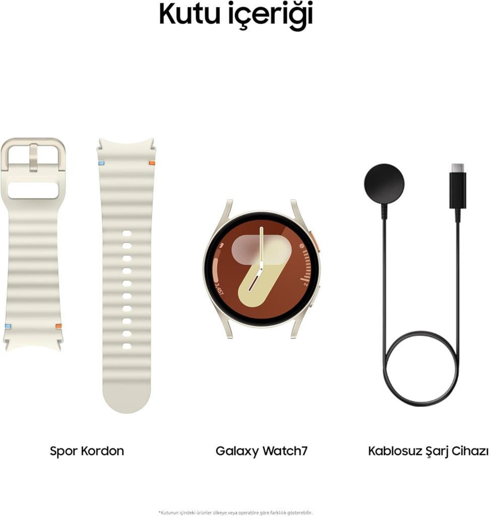 Samsung Galaxy Watch 7 40mm Krem Akıllı Saat