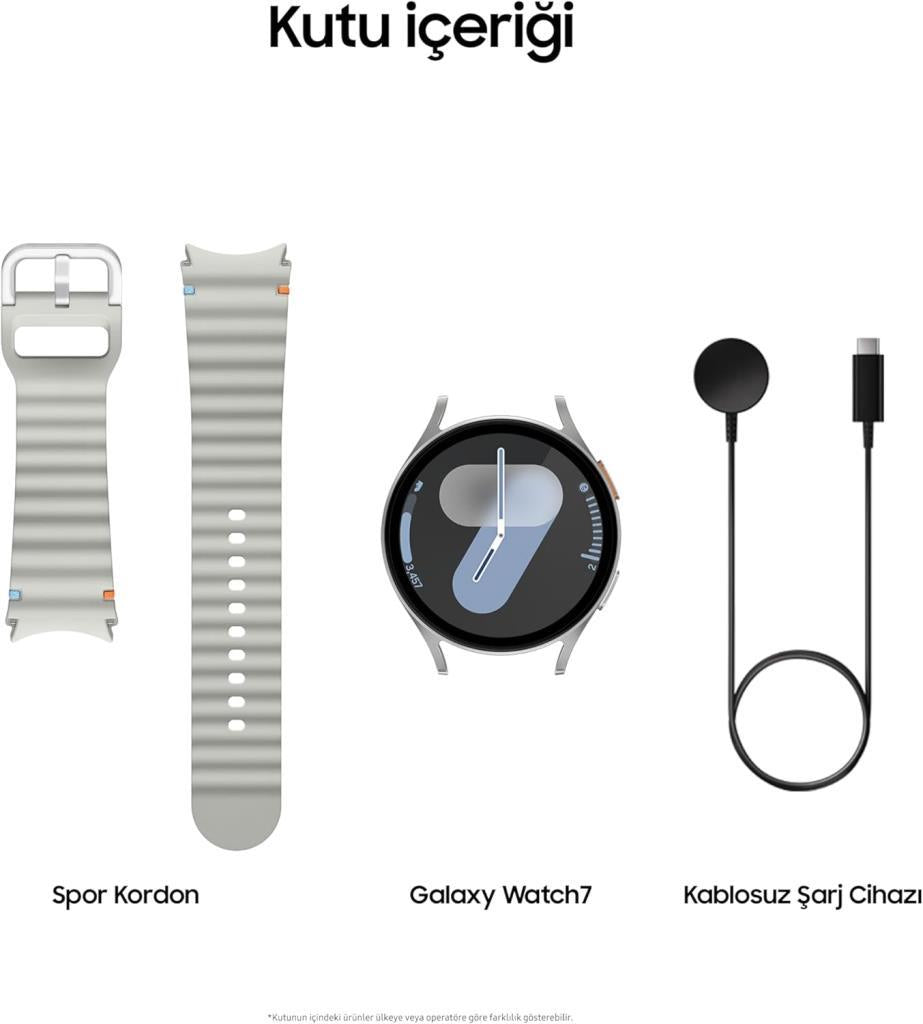 Samsung Galaxy Watch 7 44mm Gümüş Akıllı Saat Teşhir