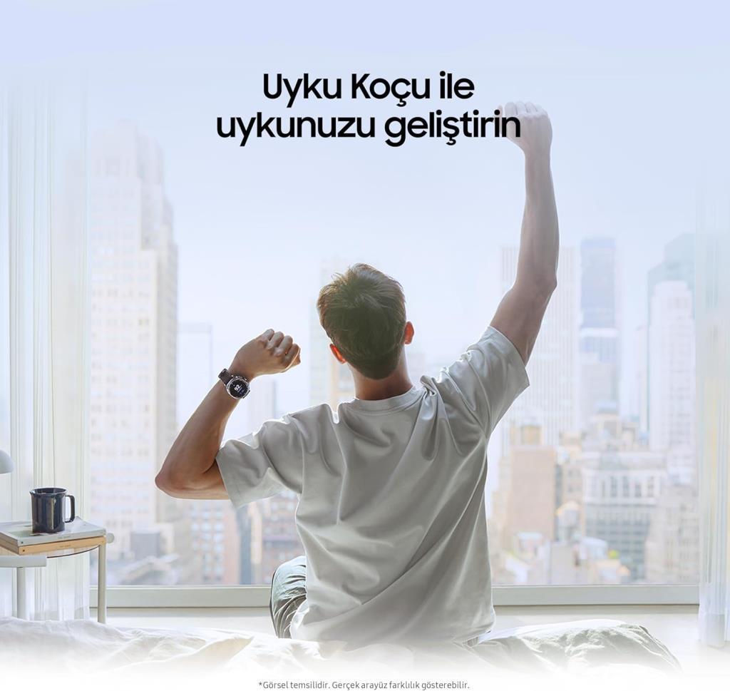 Samsung Galaxy Watch 8 Classic Siyah Akıllı Saat