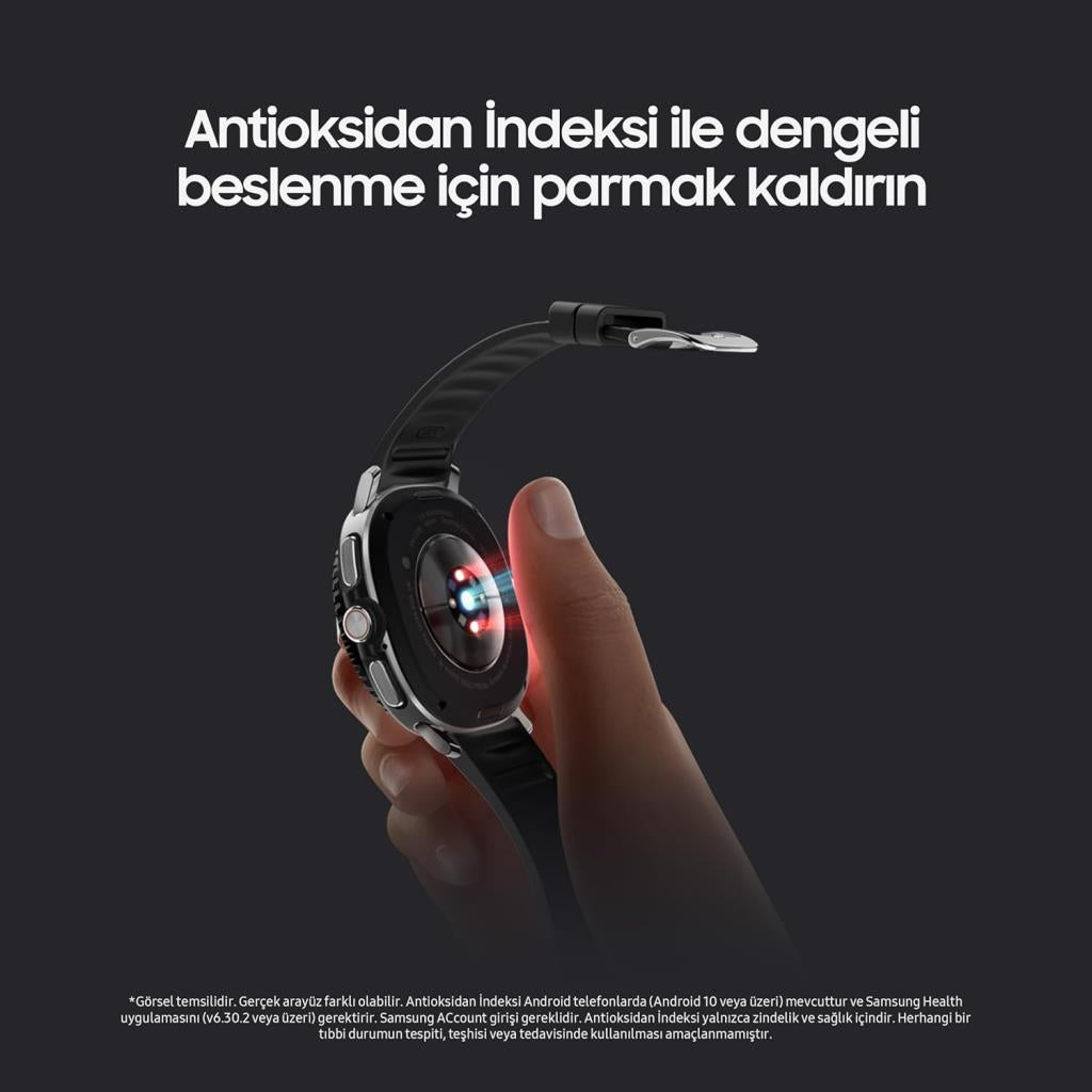 Samsung Galaxy Watch 8 Classic Siyah Akıllı Saat