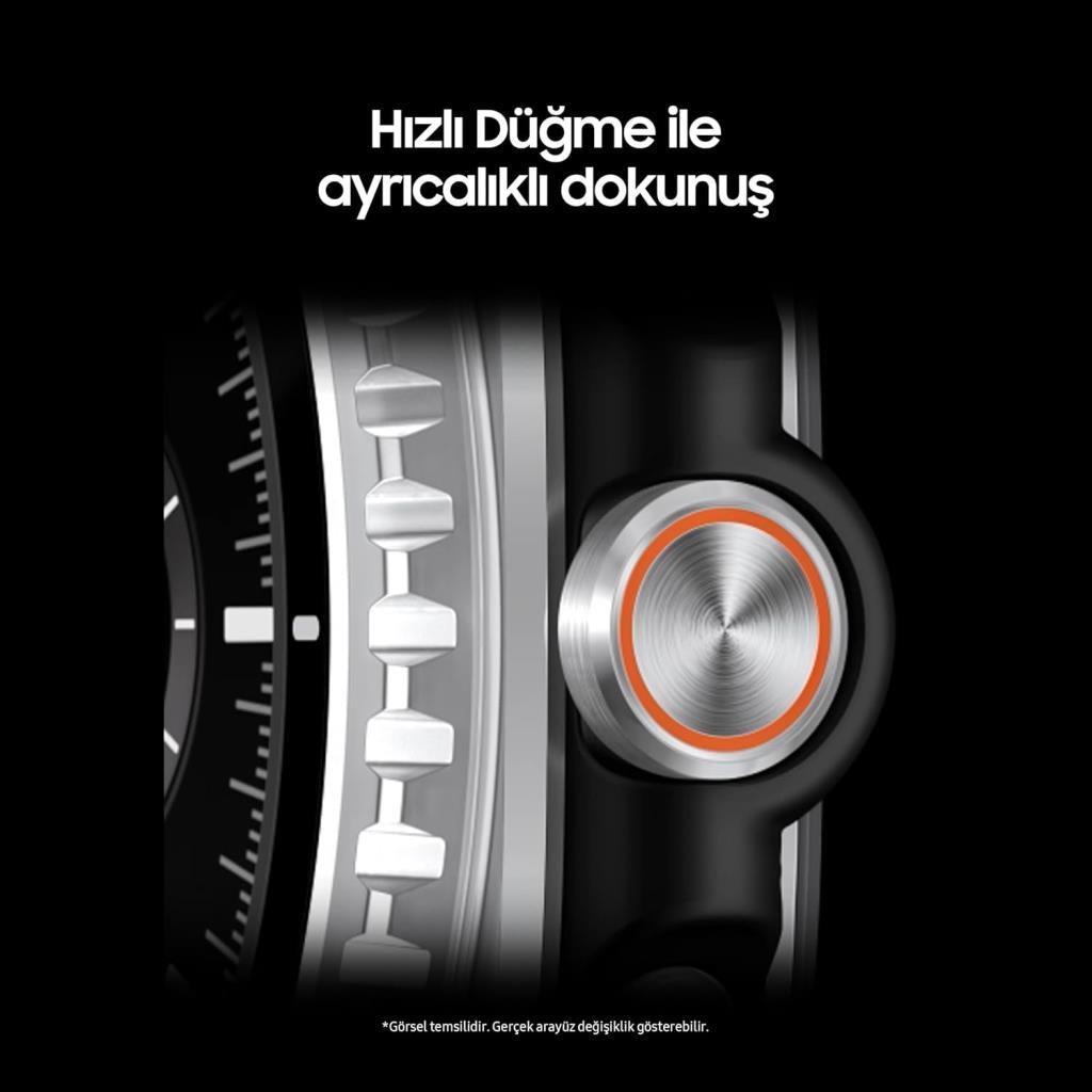 Samsung Galaxy Watch 8 Classic Siyah Akıllı Saat