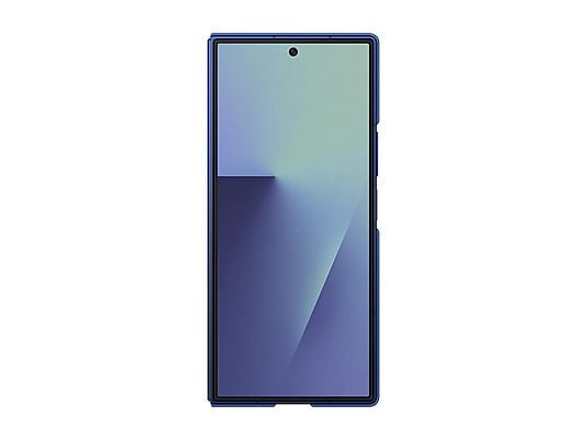 SAMSUNG Galaxy Z Fold 7 Standlı Silikon Telefon Kılıfı Lacivert - OUTLET