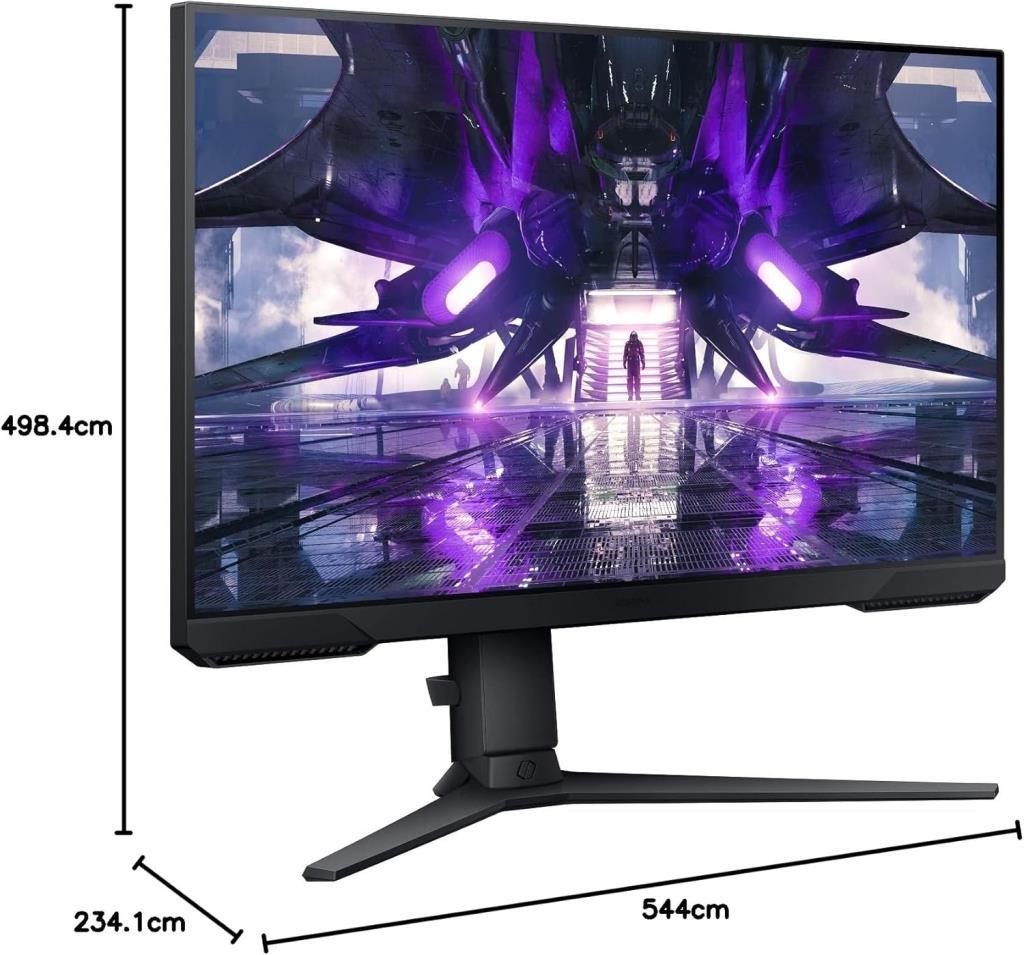Samsung Odyssey G3 LS24AG300NRXUF 24" 1 ms Full HD Pivot 144 Hz Oyuncu Monitörü - Teşhir
