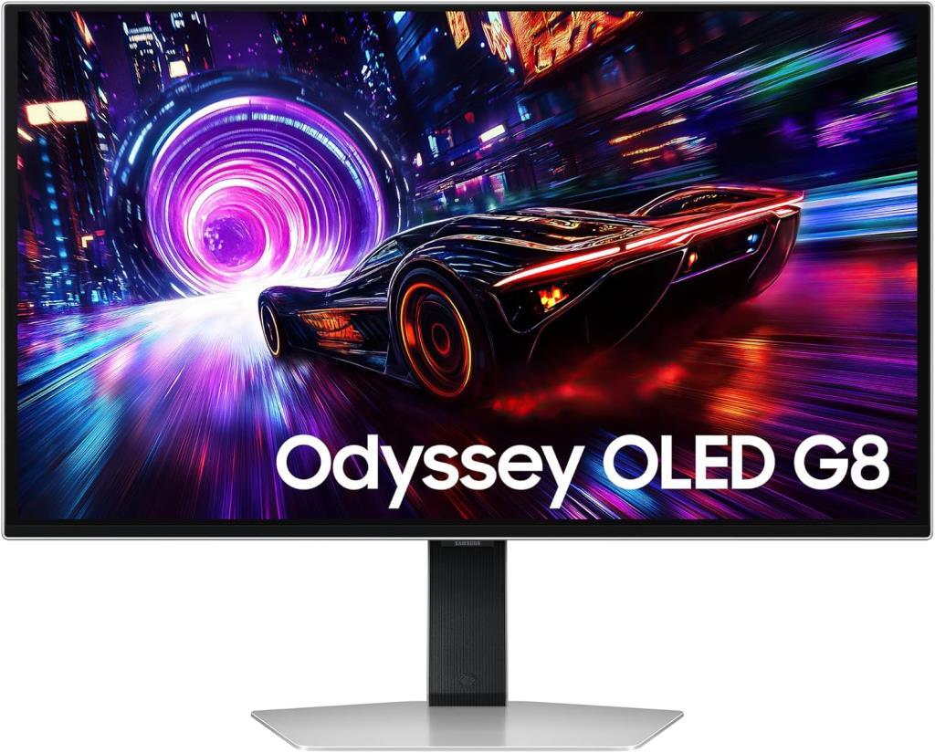 Samsung Odyssey OLED G8 G81SF LS27FG812SUXUF 27" 0.03 ms 4K Pivot 240 Hz OLED Oyuncu Monitörü - OUTLET