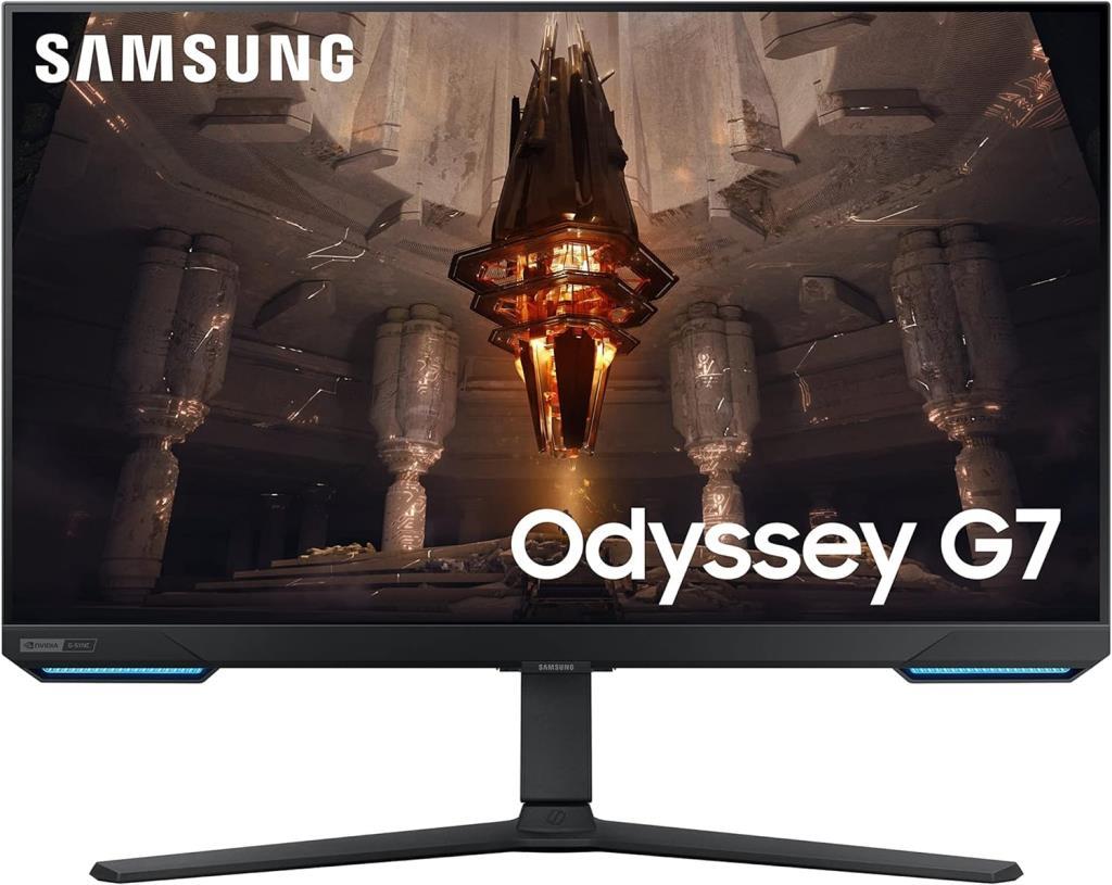 Samsung Odyssey G7 LS32BG700EUXUF 32" 1 ms UHD Oyuncu Monitörü Teşhir