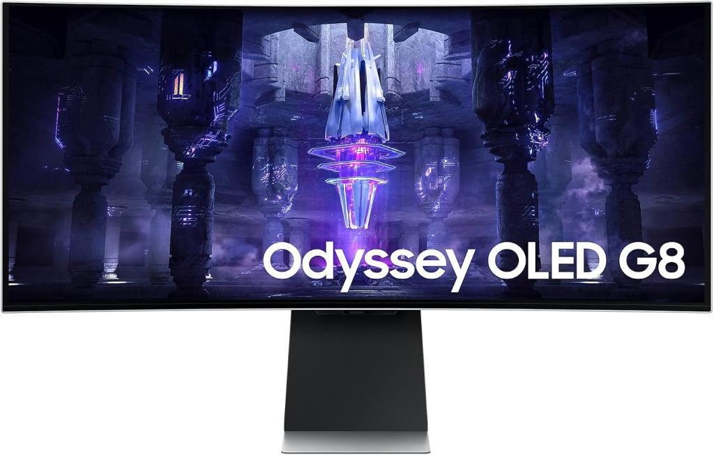 Samsung Odyssey Neo G8 LS34BG850SUXUF 34" 0.03 ms Curved 175 Hz OLED Oyuncu Monitörü - Teşhir