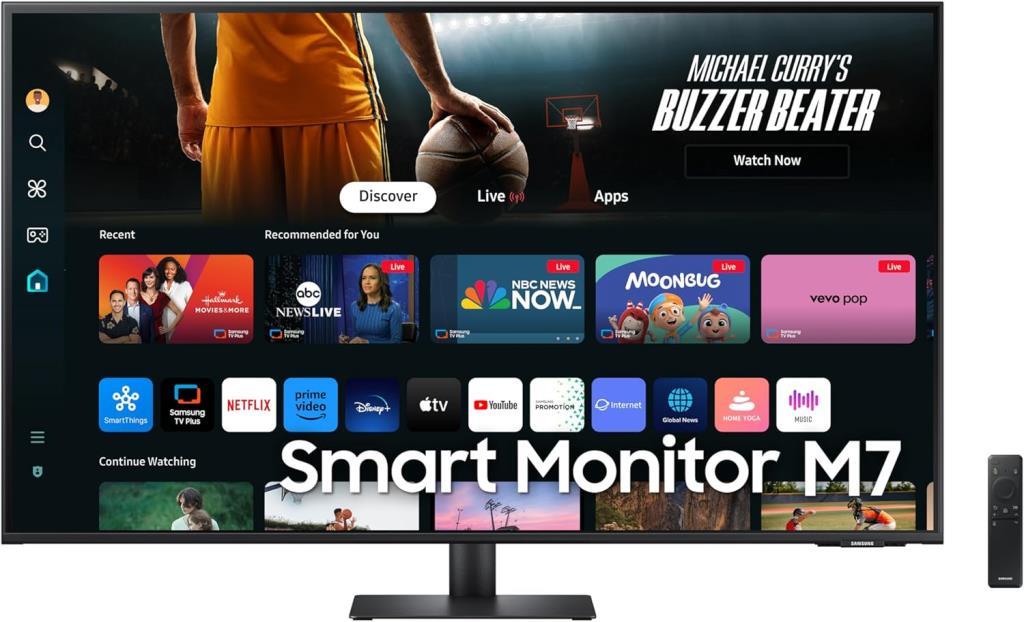 Samsung M7 LS43DM702UUXUF 43" 4 ms 4K 60 Hz Monitör Teşhir