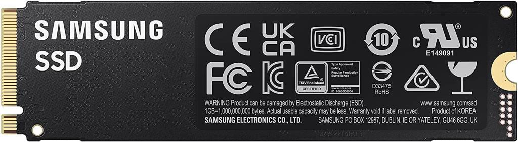 Samsung 980 Pro 500GB 6900MB-5000MB/S Nvme M.2 SSD MZ-V8P500BW