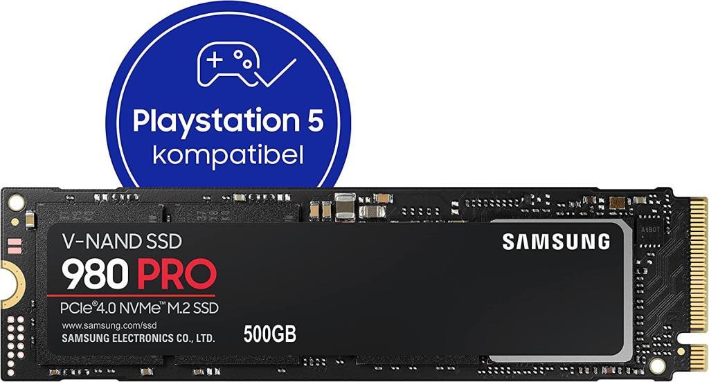 Samsung 980 Pro 500GB 6900MB-5000MB/S Nvme M.2 SSD MZ-V8P500BW
