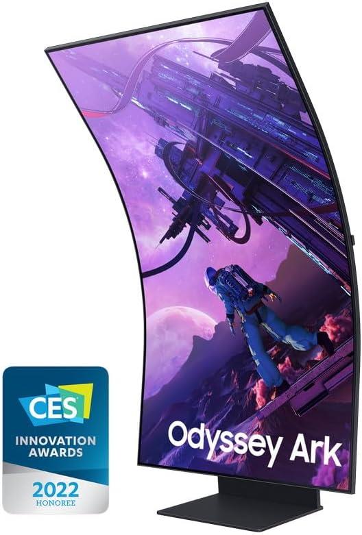 Samsung Odyssey Ark LS55BG970NUXUF 55" 1 ms 4K Curved 165 Hz Oyuncu Monitörü Teşhir