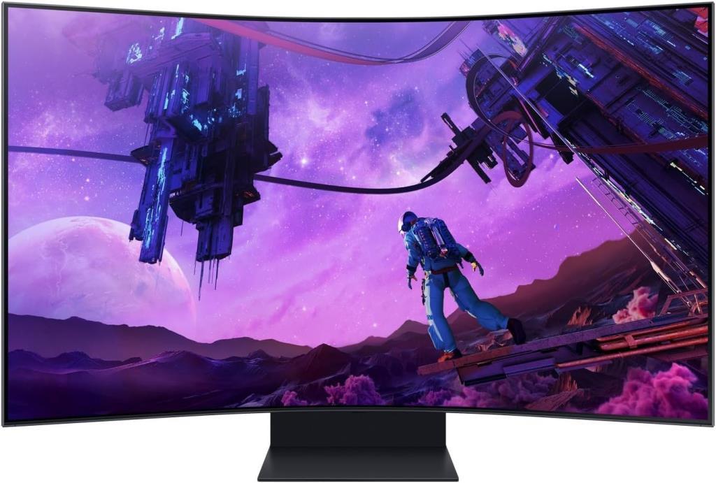 Samsung Odyssey Ark LS55BG970NUXUF 55" 1 ms 4K Curved 165 Hz Oyuncu Monitörü Teşhir