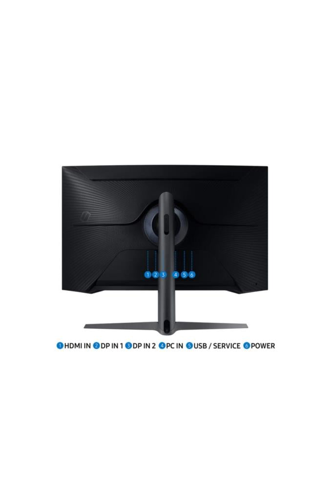 Samsung Odyssey G7 LC32G75TQSRXUF 32" 1 ms 2K Curved Pivot 240 Hz Oyuncu Monitörü Teşhir