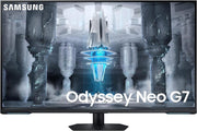 شاشة عرض سامسونج أوديسي نيو G7 LS43CG700NUXUF مقاس 43 بوصة، 1 مللي ثانية، 4K FreeSync للألعاب - عرض تجريبي