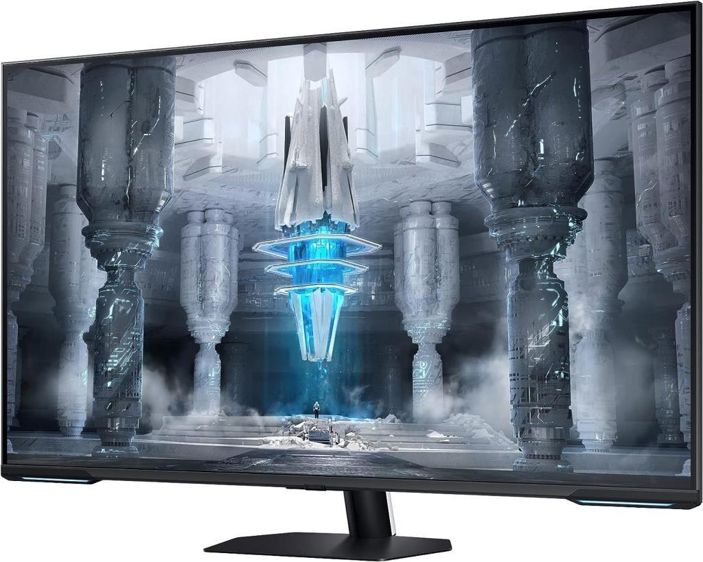 شاشة عرض سامسونج أوديسي نيو G7 LS43CG700NUXUF مقاس 43 بوصة، 1 مللي ثانية، 4K FreeSync للألعاب - عرض تجريبي