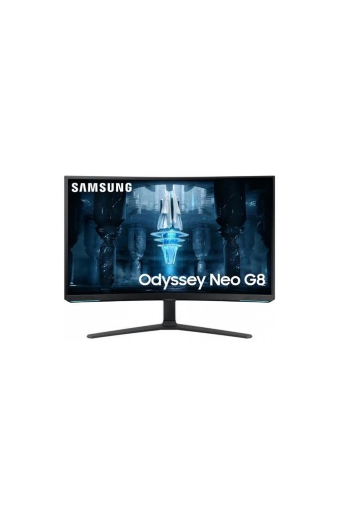 Samsung Odyssey Neo G8 LS32BG850NPXUF 32" 1 ms 4K Curved Pivot 240 Hz Oyuncu Monitörü - Teşhir