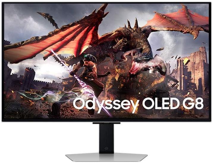 Samsung Odyssey G8 LS32DG802SUXUF 32" 0.03 ms 4K Pivot 240 Hz OLED Oyuncu Monitörü Outlet