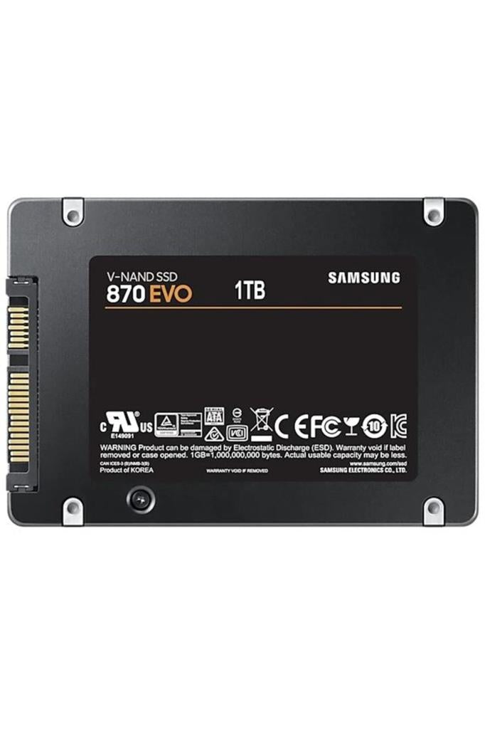Samsung 870 EVO MZ-77E1T0BW SATA 3.0 2.5" 1 TB SSD Teşhir
