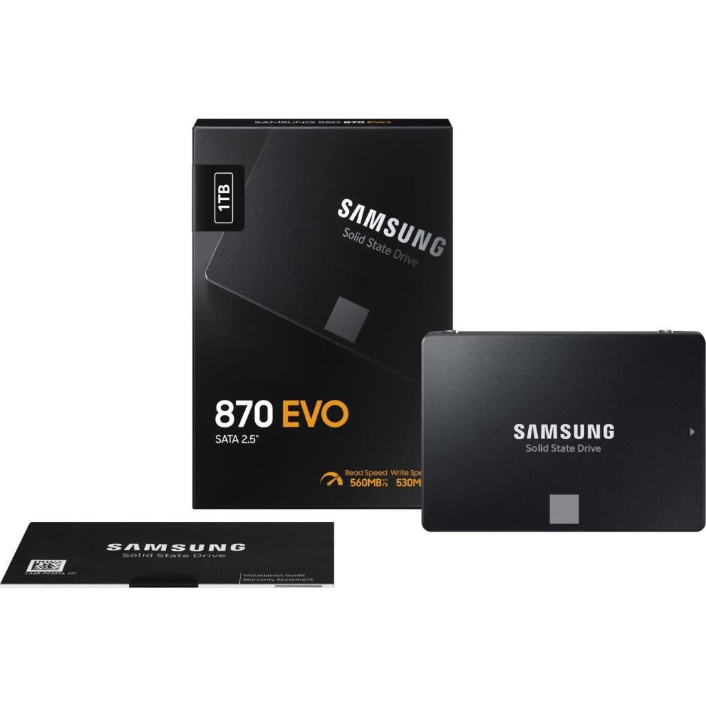 Samsung 870 EVO MZ-77E1T0BW SATA 3.0 2.5" 1 TB SSD - OUTLET