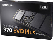 شاشة Samsung 970 EVO Plus MZ-V7S2T0BW PCI-Express 3.0 M.2 SSD سعة 2 تيرابايت 