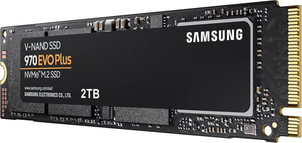 شاشة Samsung 970 EVO Plus MZ-V7S2T0BW PCI-Express 3.0 M.2 SSD سعة 2 تيرابايت 