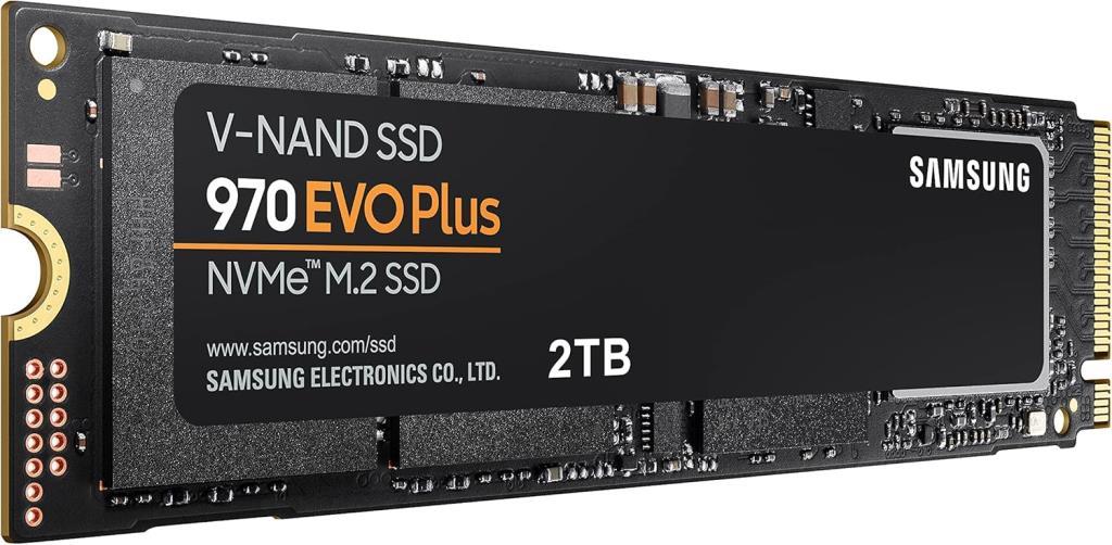 شاشة Samsung 970 EVO Plus MZ-V7S2T0BW PCI-Express 3.0 M.2 SSD سعة 2 تيرابايت 