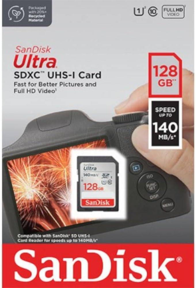 SanDisk Ultra SDSDUNB-128G-GN6IN Class 10 UHS-I U1 128 GB Hafıza Kartı - TEŞHİR
