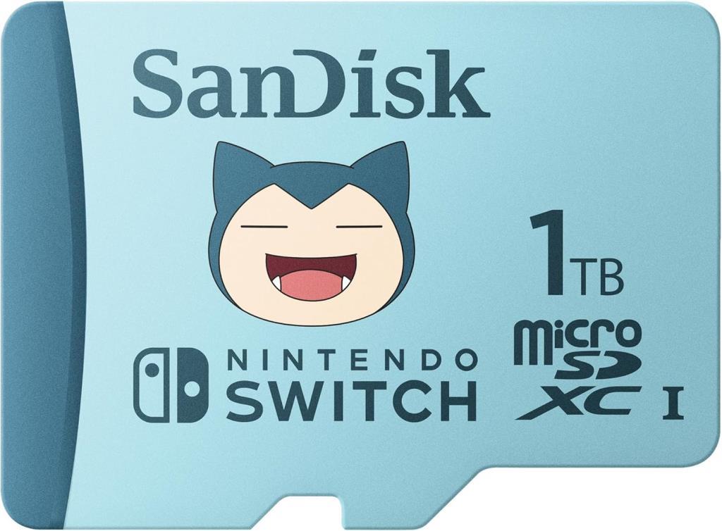 SanDisk Nintendo Switch Pokemon SDSQXAO-1T00-GN6ZK UHS-I 1 TB Micro SD Kart - OUTLET
